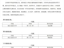 南行学子在书写比赛中喜获佳绩